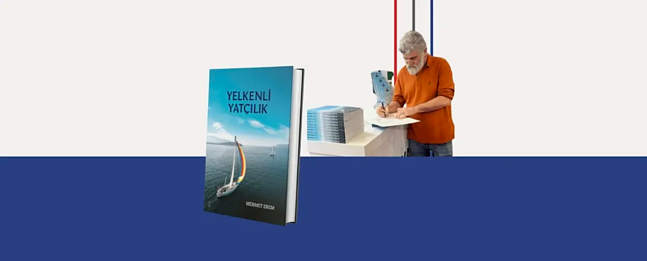 Mehmet Erem’in en geniş kapsamlı Yelkenli Yatçılık kitabı sitemizde satışta!