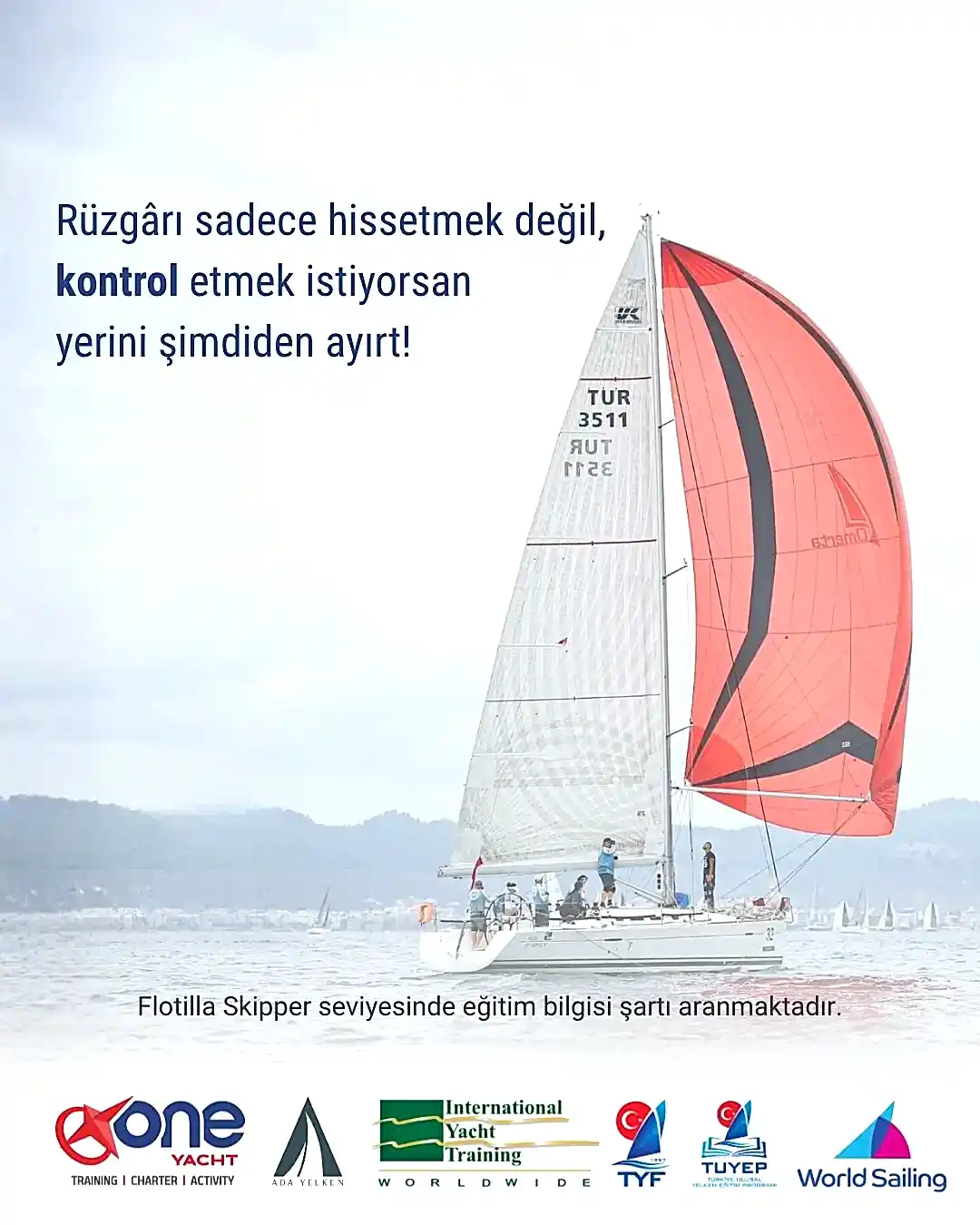 Büyükçekmece Kıyı Marina Çıkışlı Yelken Eğitimleri
