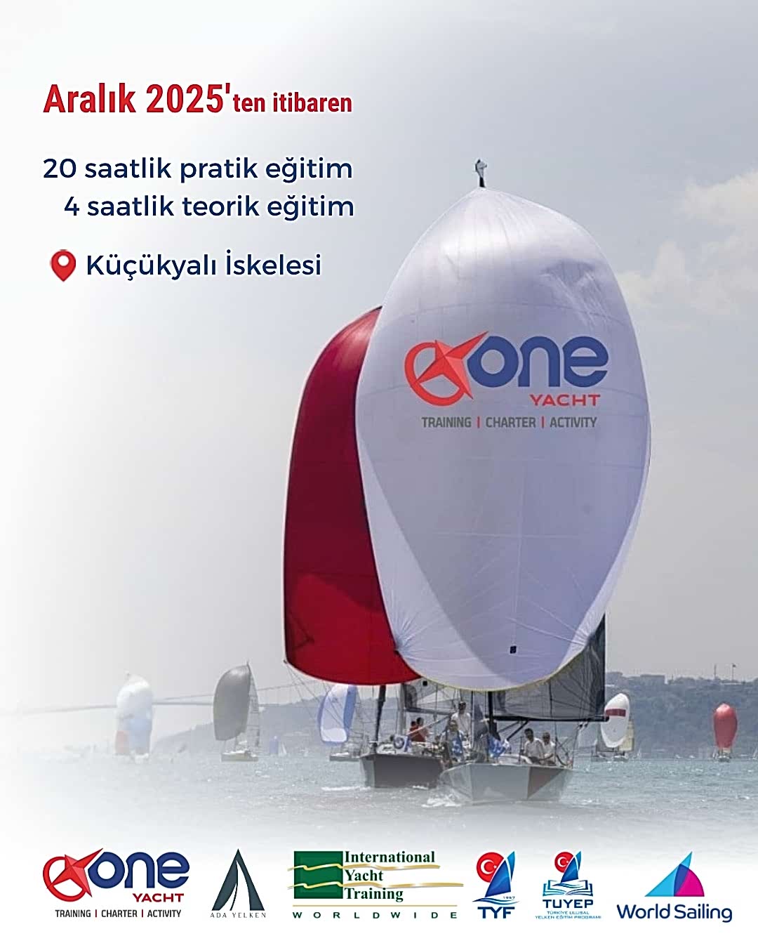 Büyükçekmece Kıyı Marina Çıkışlı Yelken Eğitimleri